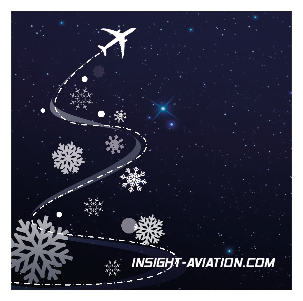 insight aviation kerstkaart